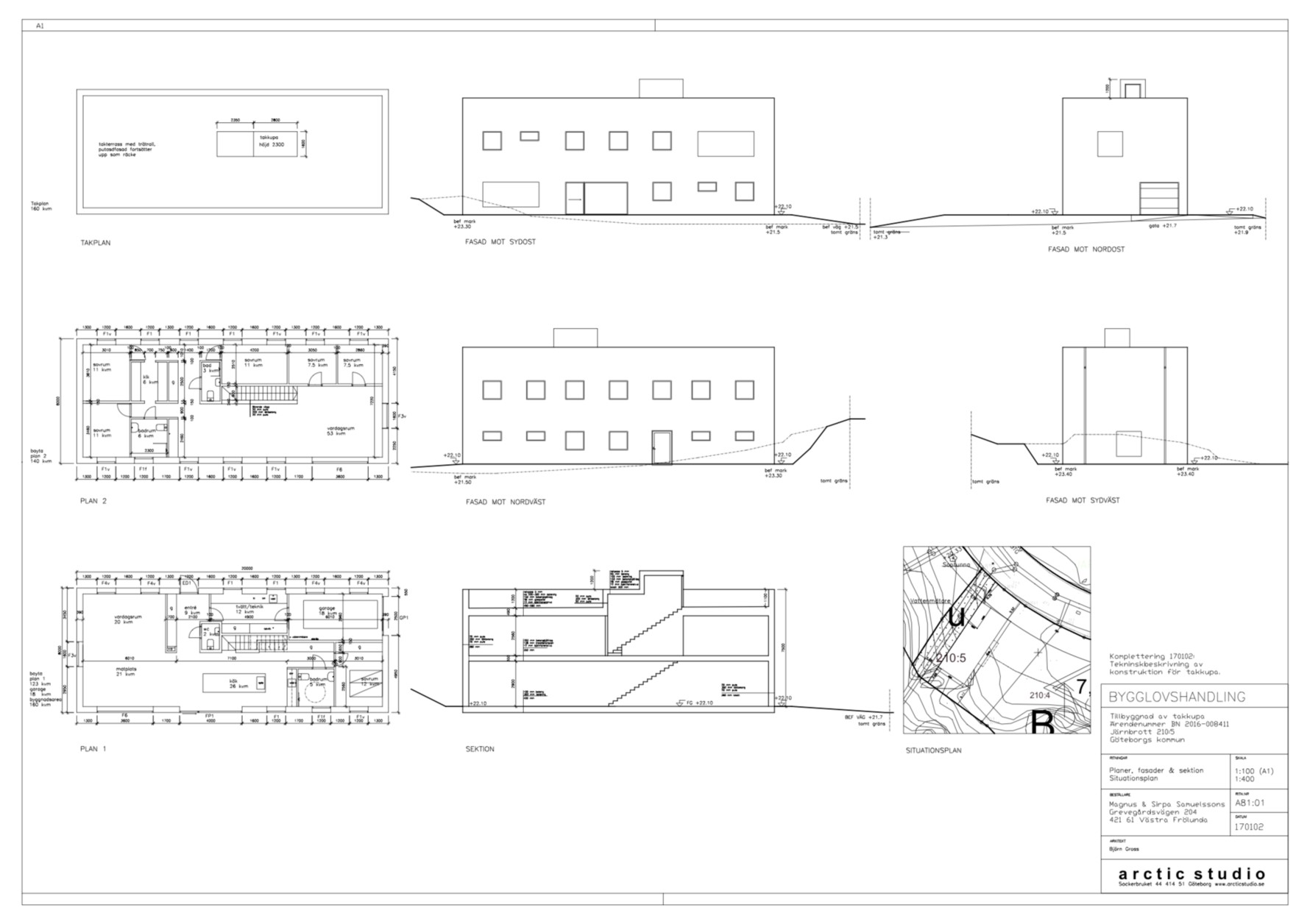Planritning 4 Rundradiogatan 49