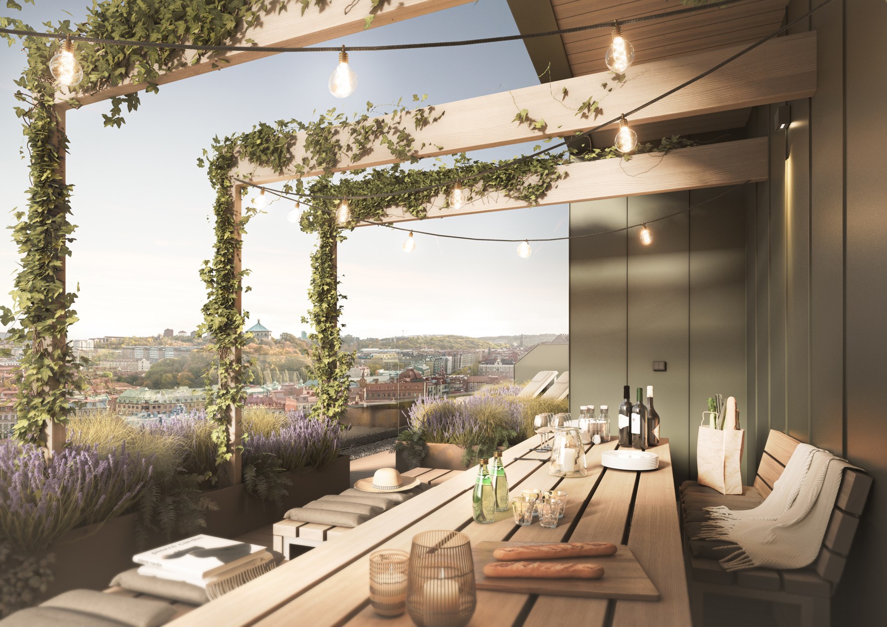 Den fantastiska takterrassen