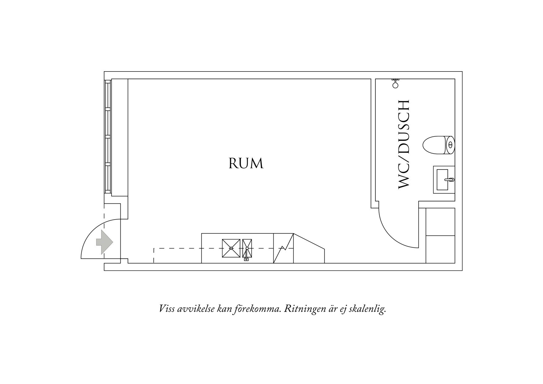 Planritning 1 Masthuggsterrassen 8D