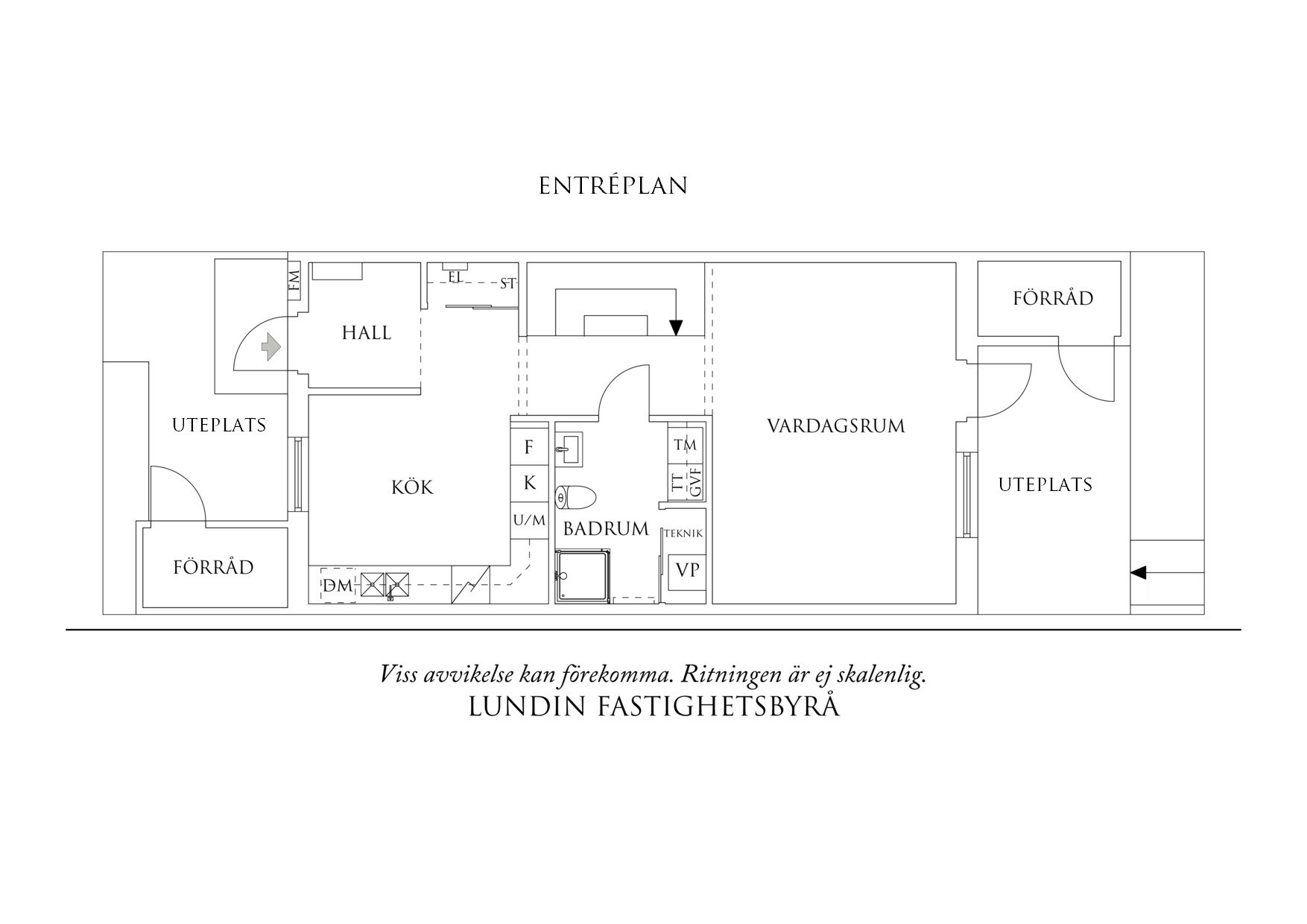Planritning 1 Mirandagatan 20