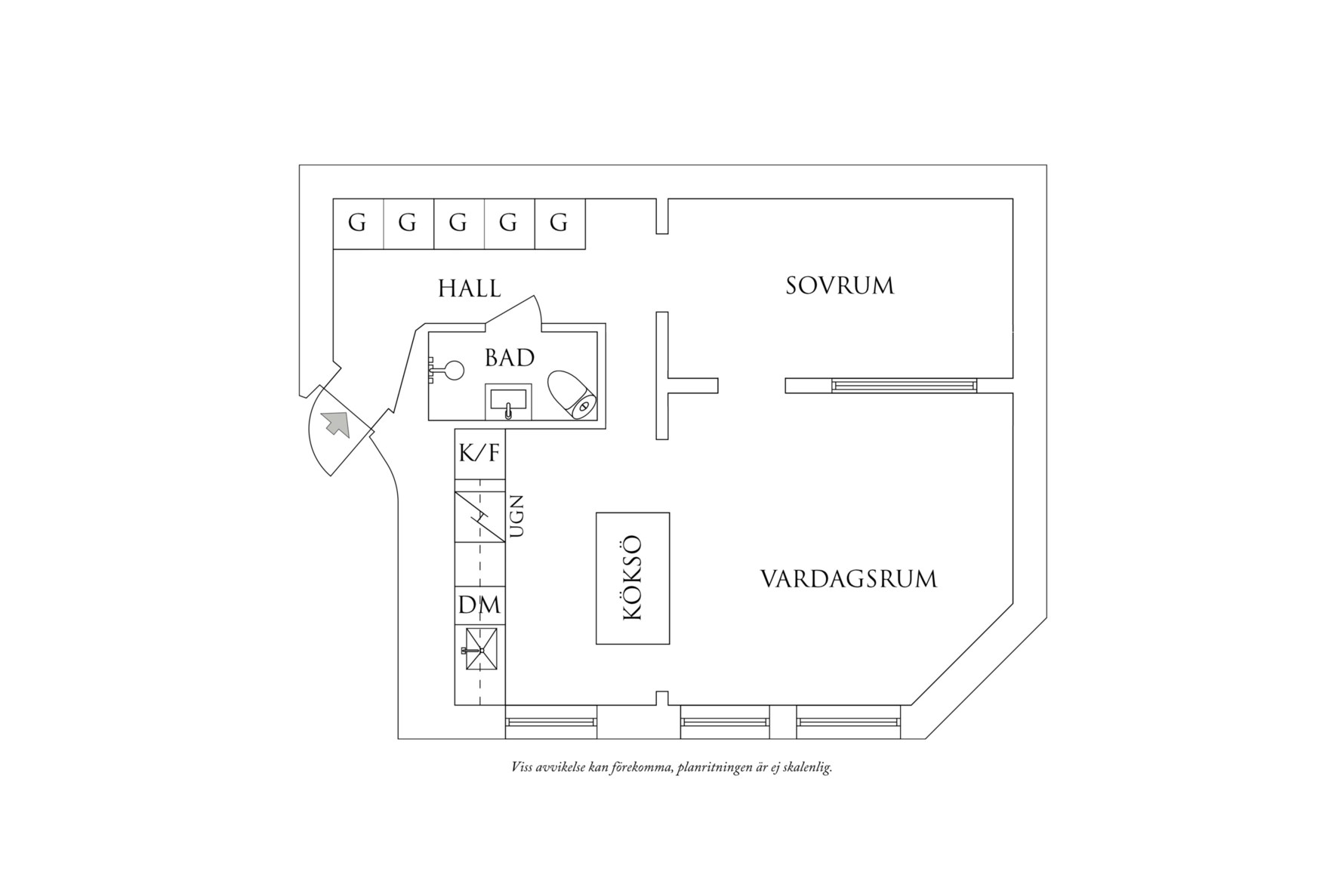 Alternativ planlösning