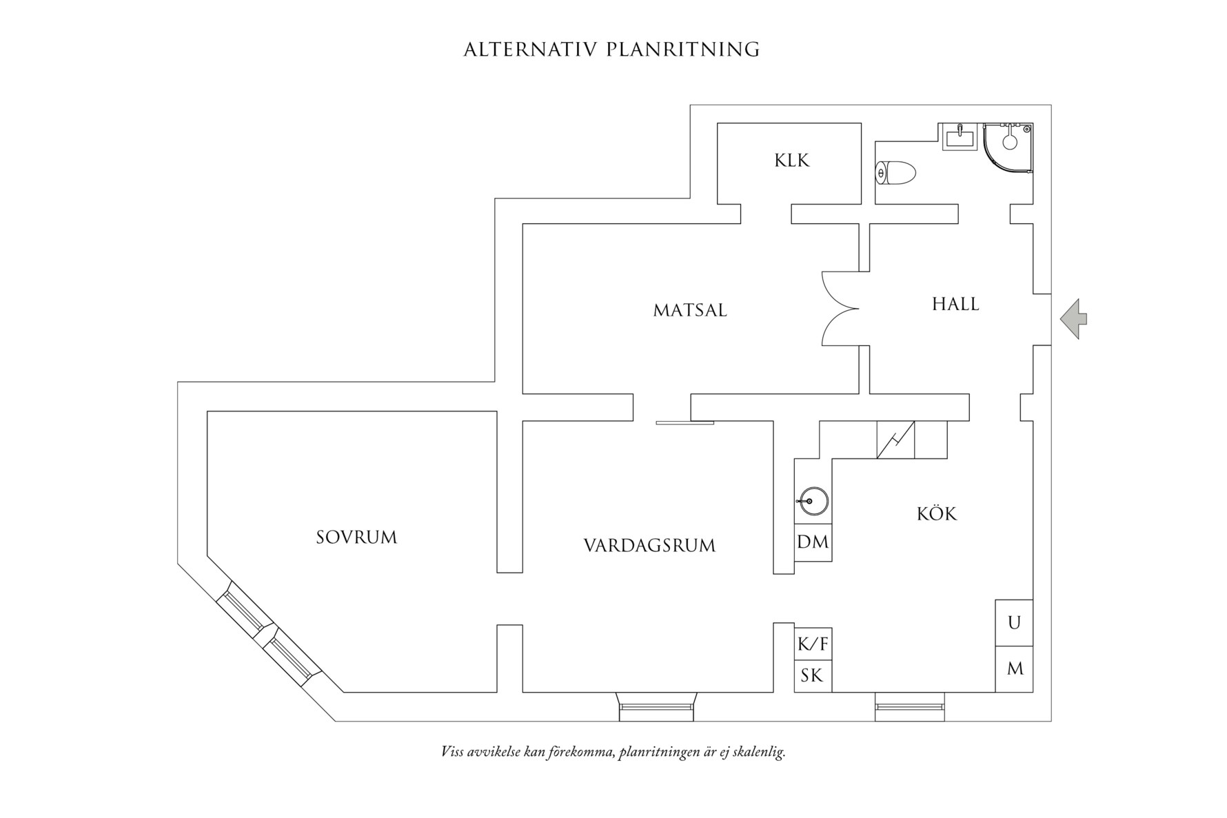 Planritning 2 Västgötagatan 11