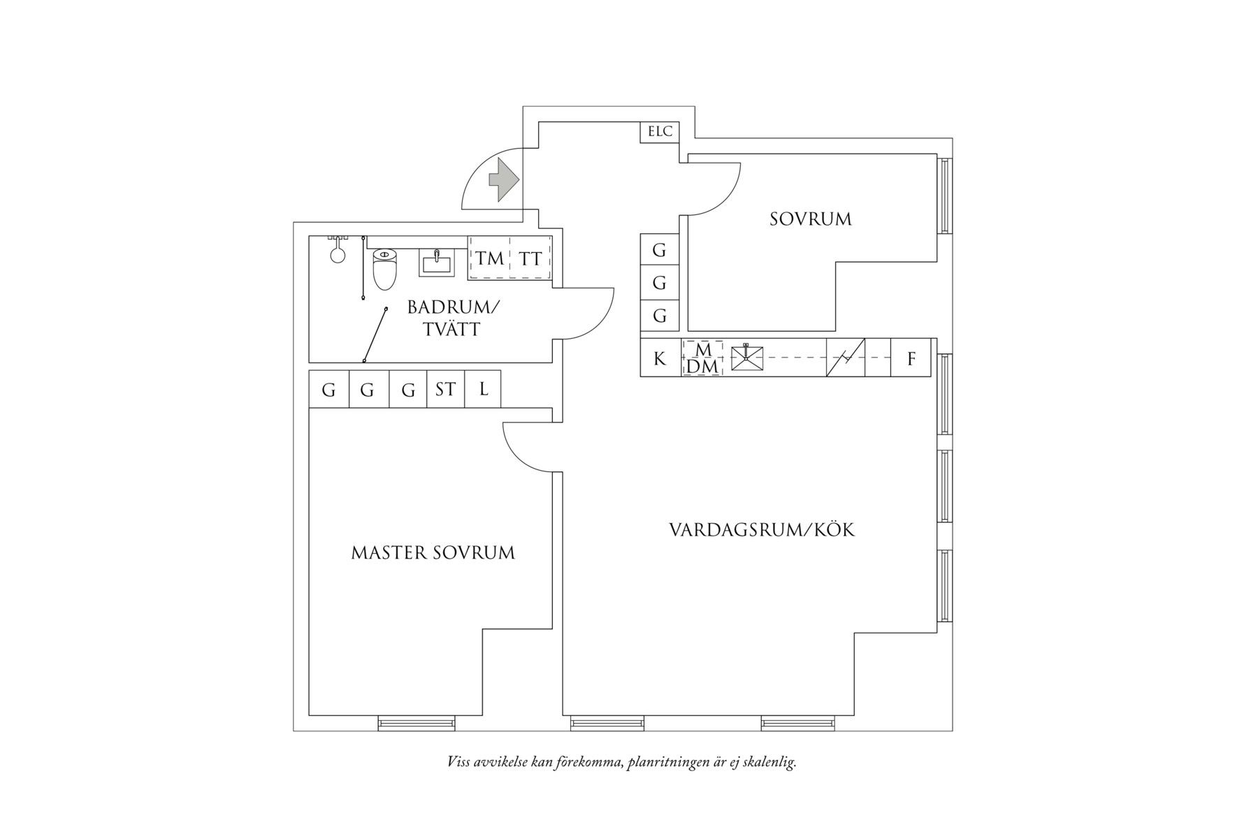 Planritning 1 Lodjursstråket 1