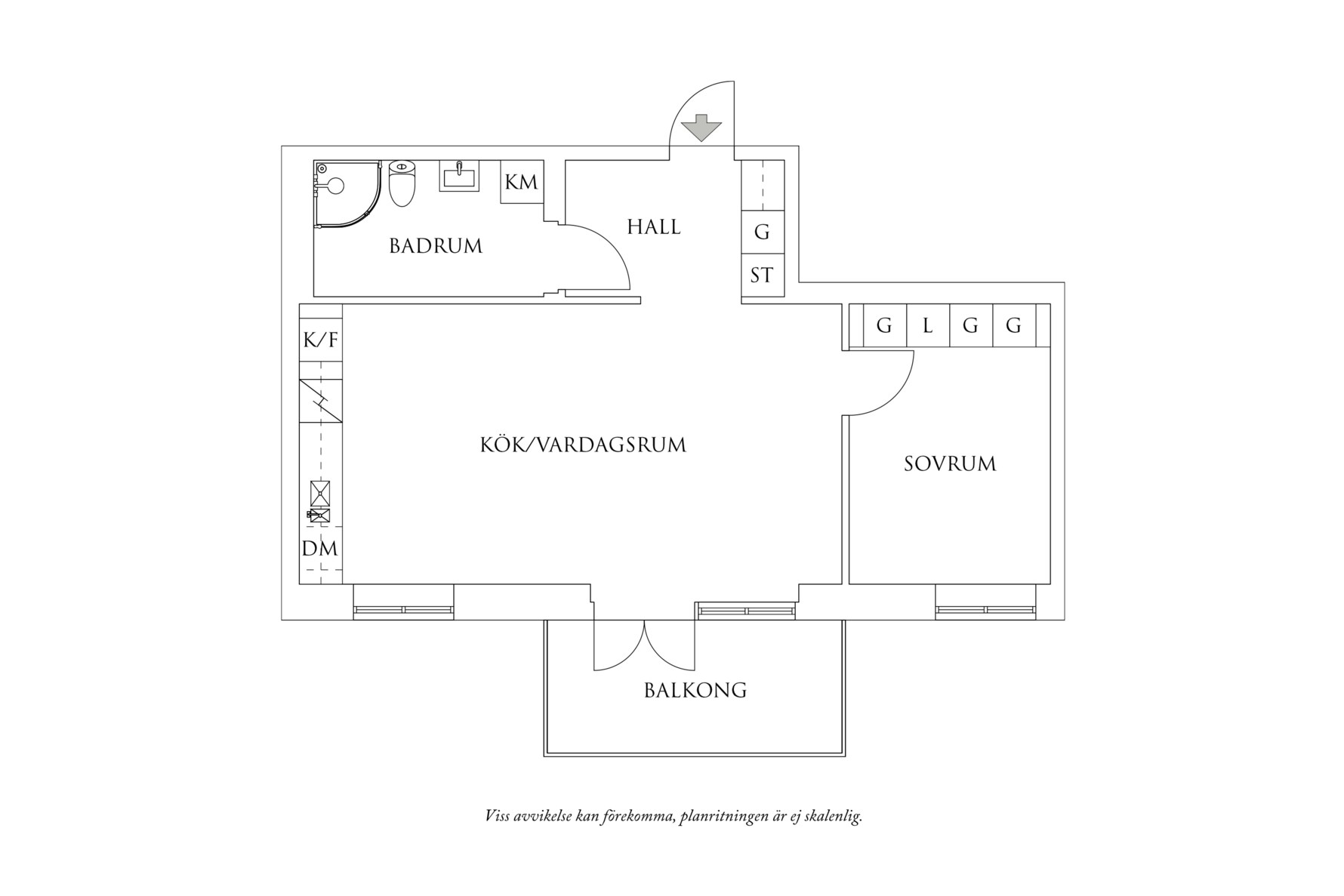 Planritning 1 Önneredsvägen 118