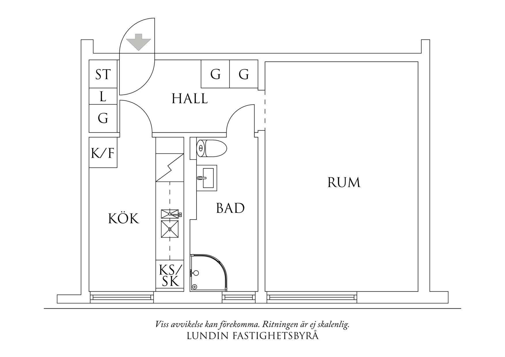 Planritning 1 Rubingatan 27