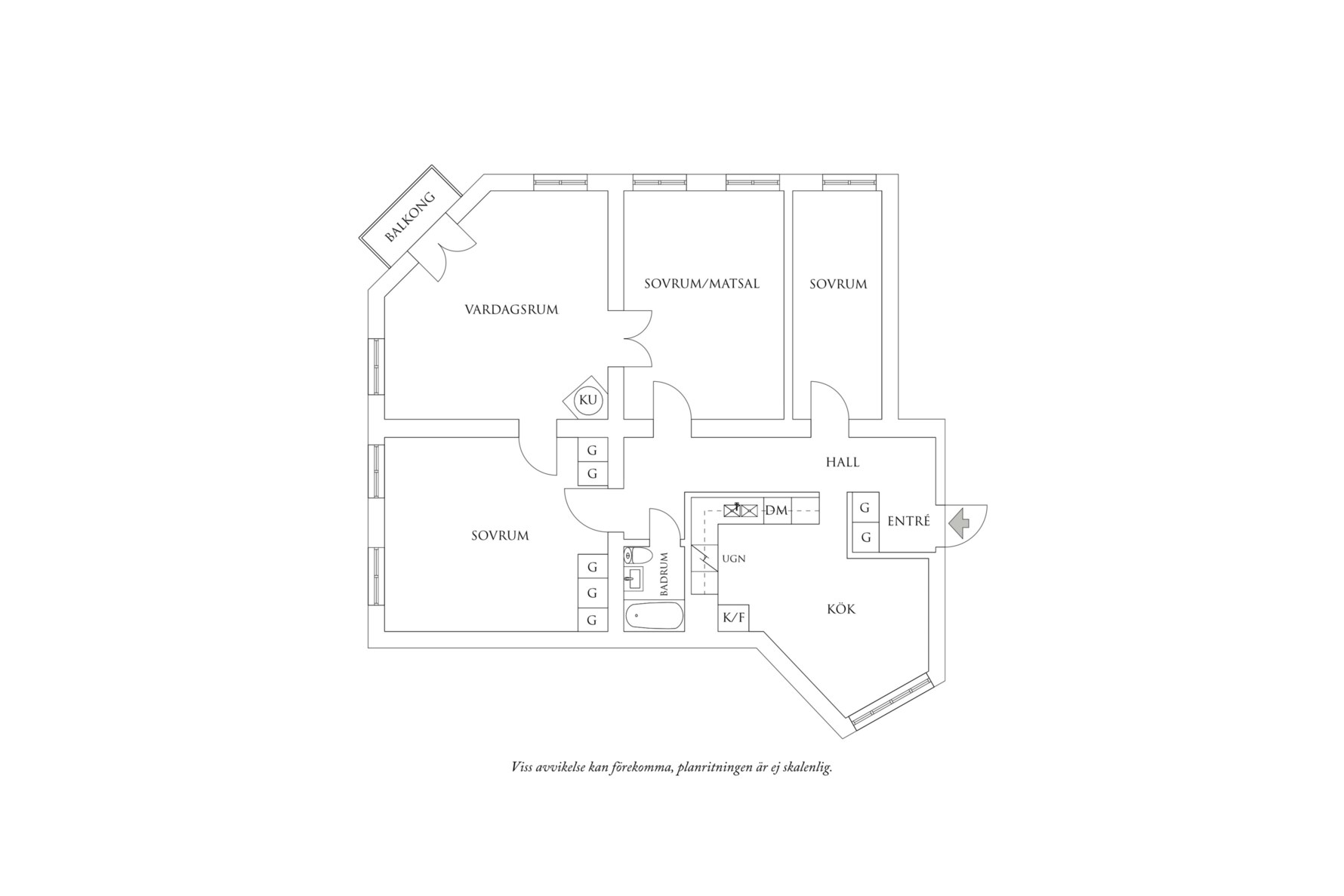 Alternativ planlösning