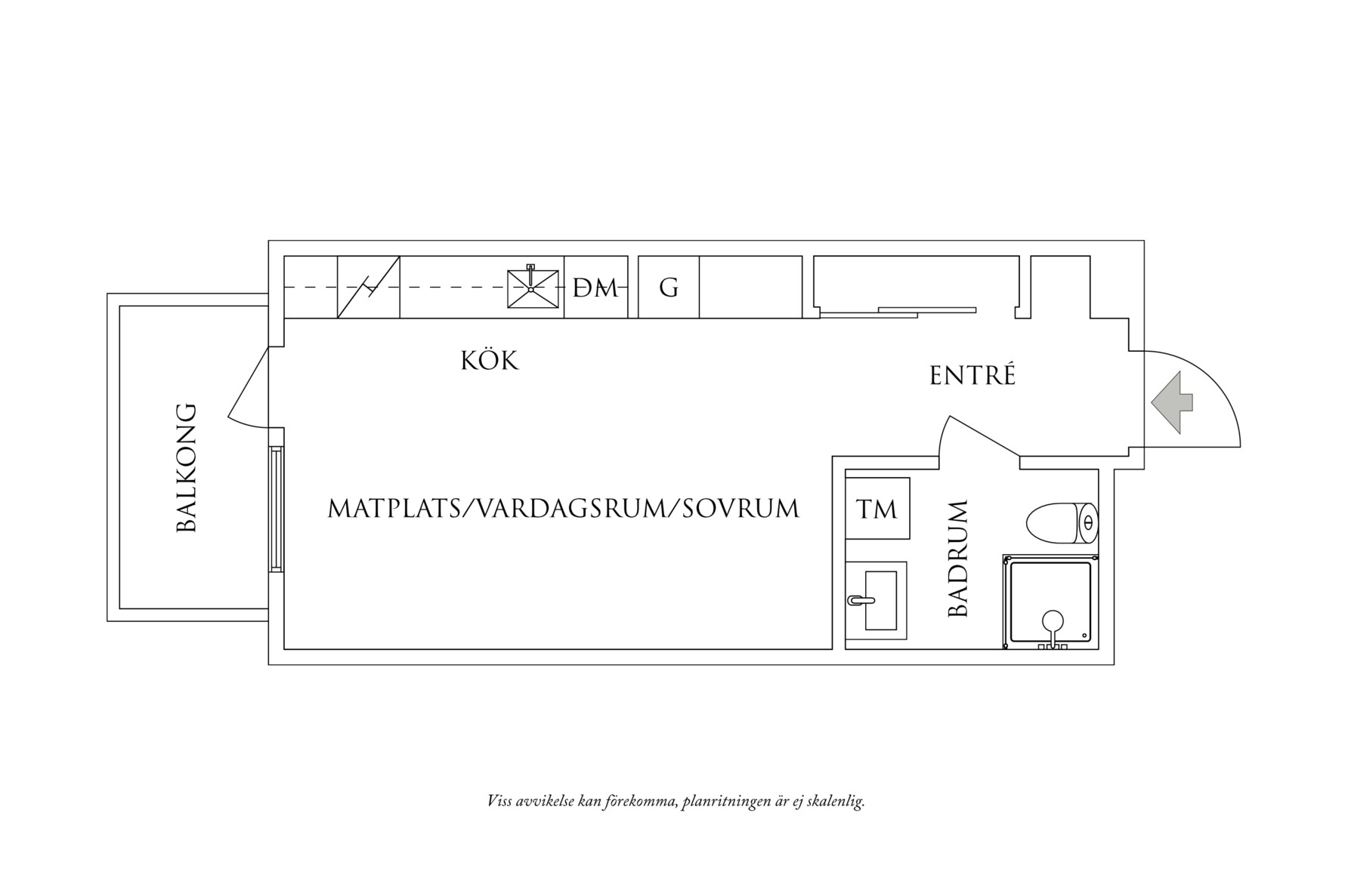 Planritning 1 Famngatan 10