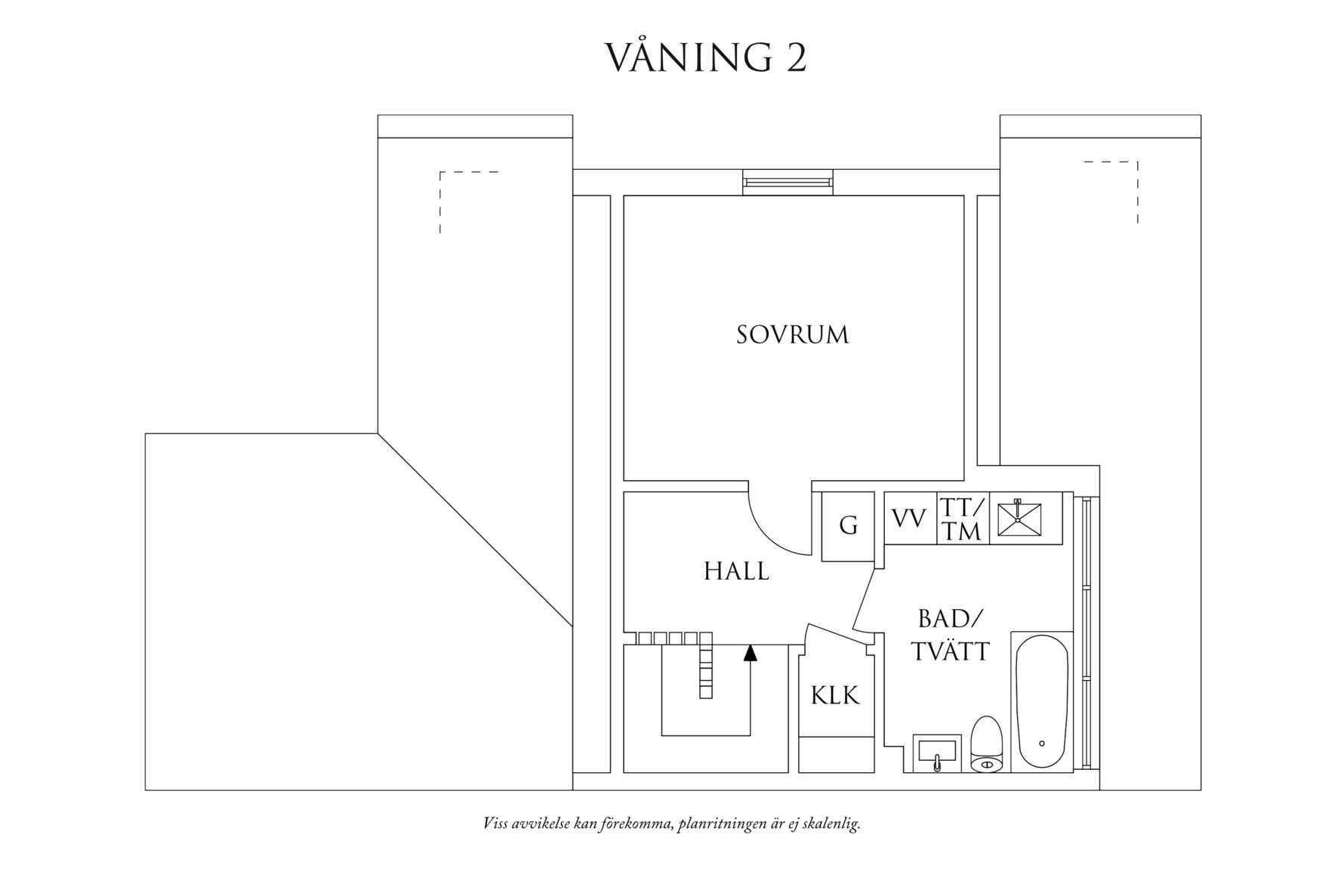 Planritning 2 Hvilan 1A