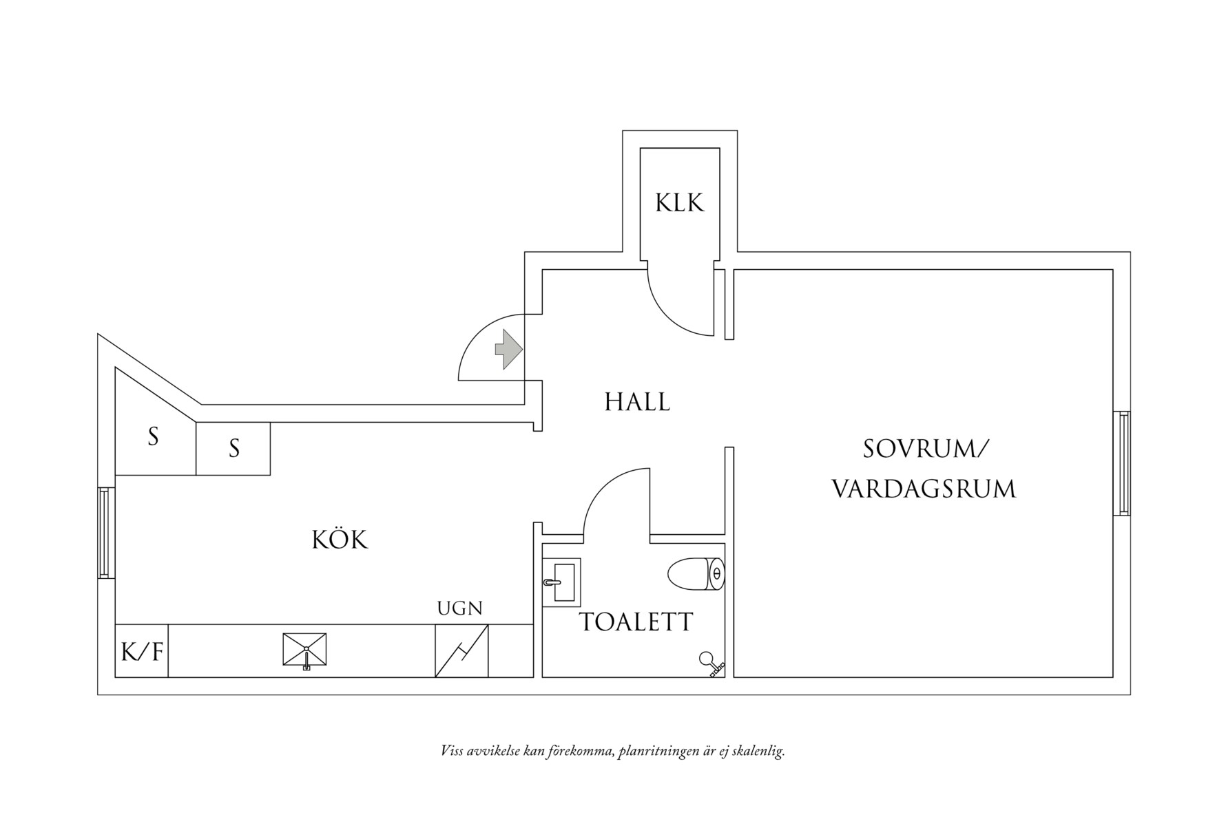 Planritning 1 Rambergsvägen 3B