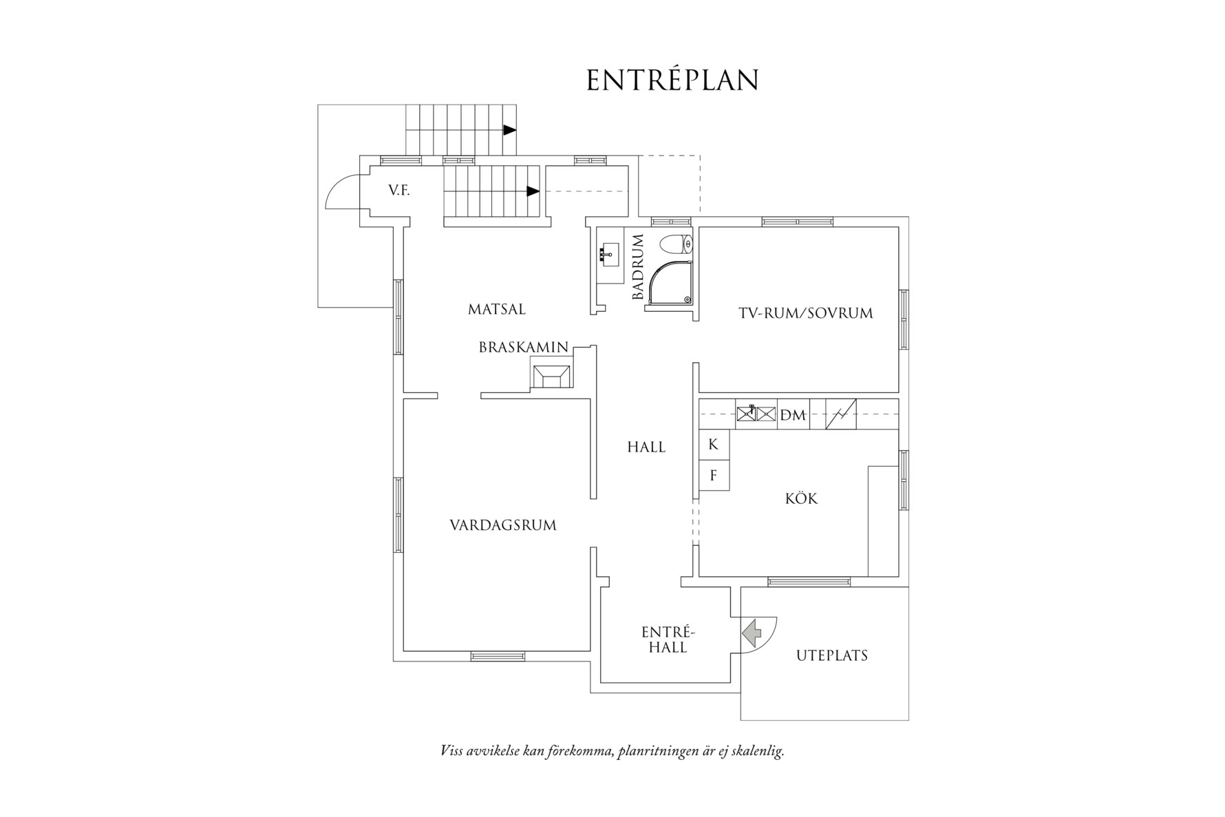 Planritning 1 Saltholmsgatan 7