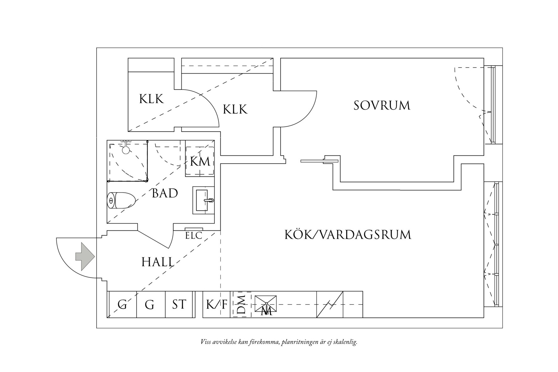 Planritning 1 Nordhemsgatan 10