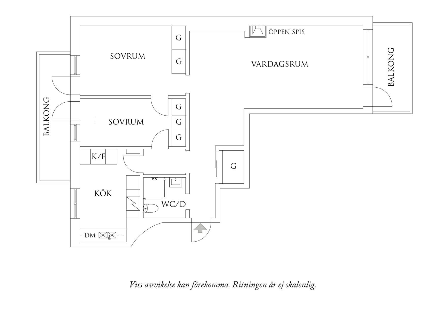 Planritning 1 Örnehufvudsgatan 1