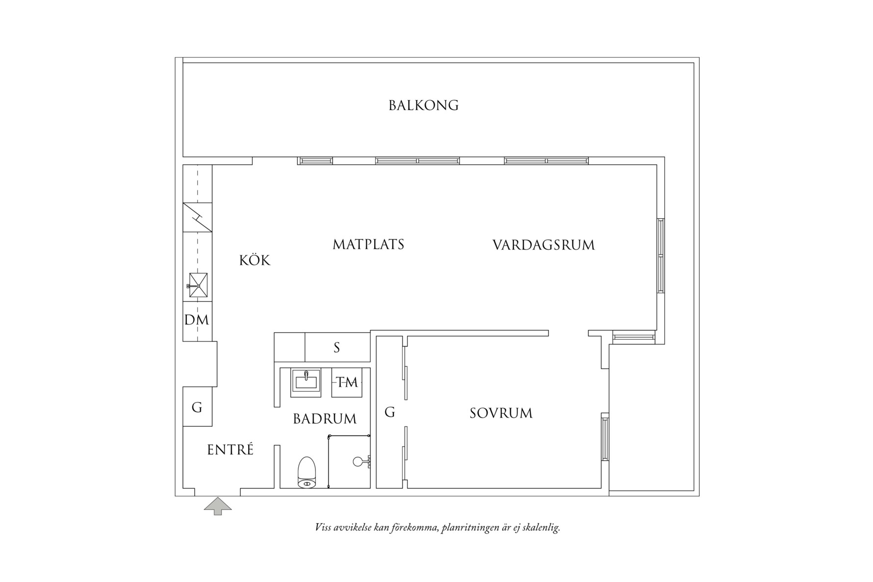 Planritning 1 Skalldalsbacken 1