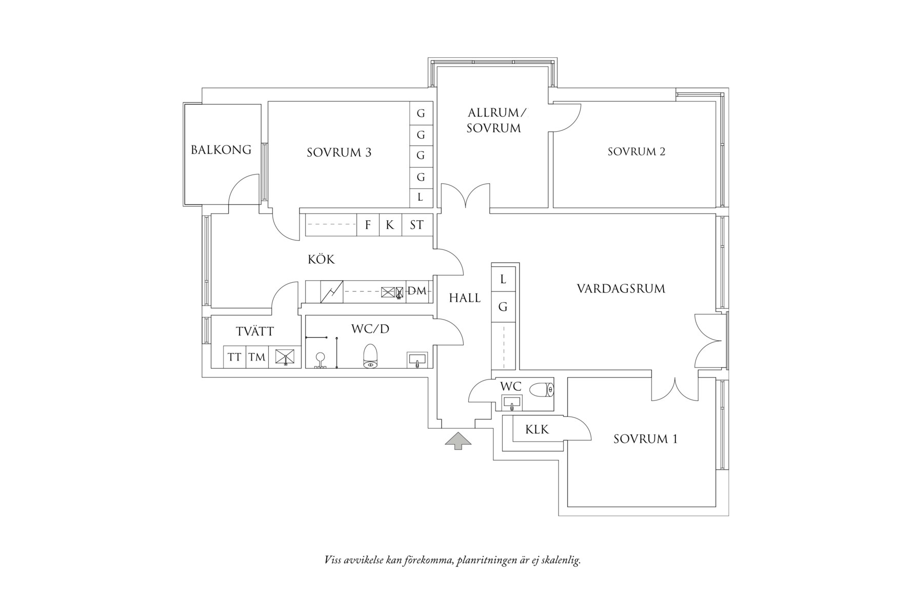 Planritning 1 Nordostpassagen 50