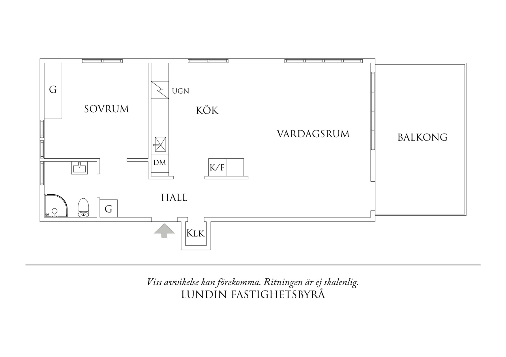 Planritning 1 Länsmansgatan 11
