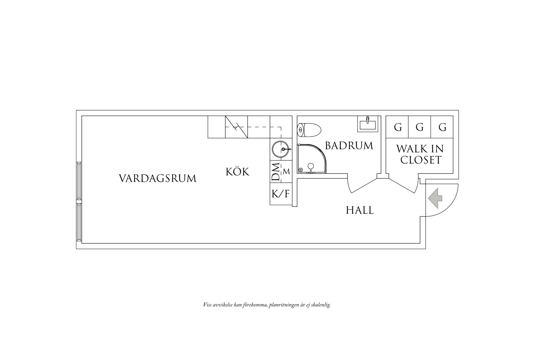 Planritning 1 Kustgatan 14