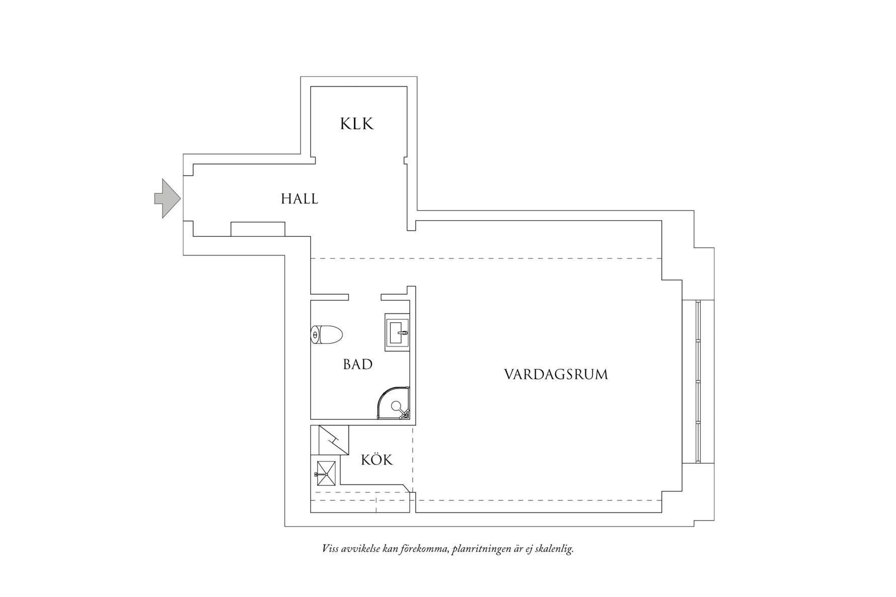Planritning 1 Kungsportsavenyen 43