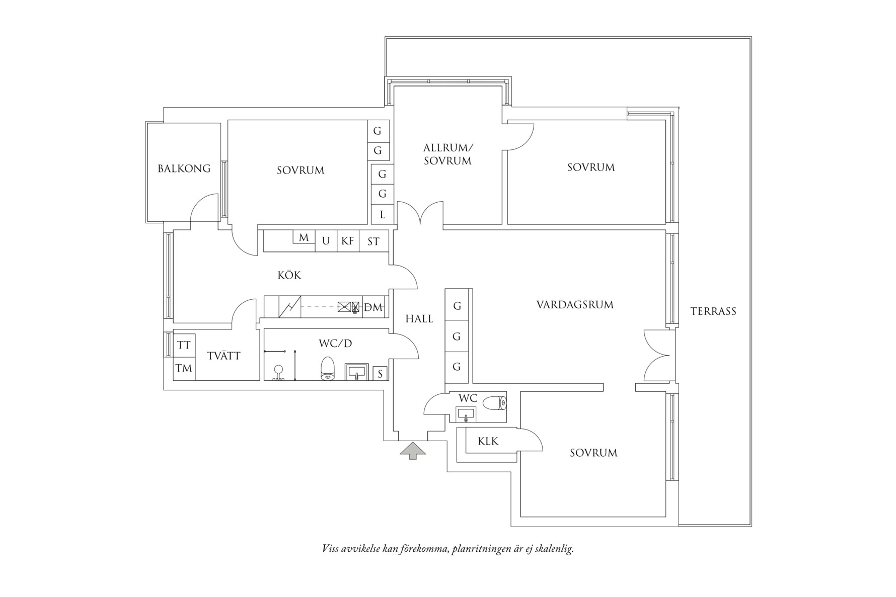 Planritning 1 Nordostpassagen 44