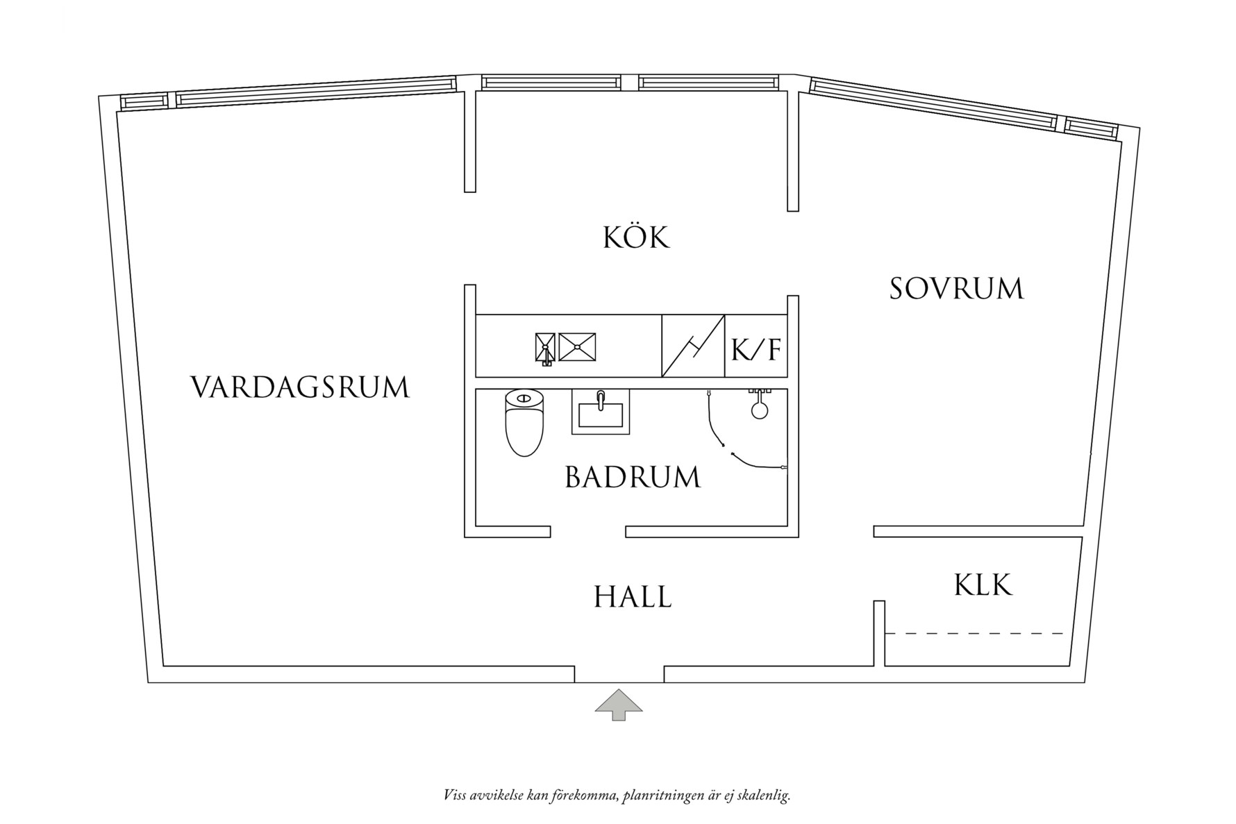 Planritning 1 Norra Liden 19